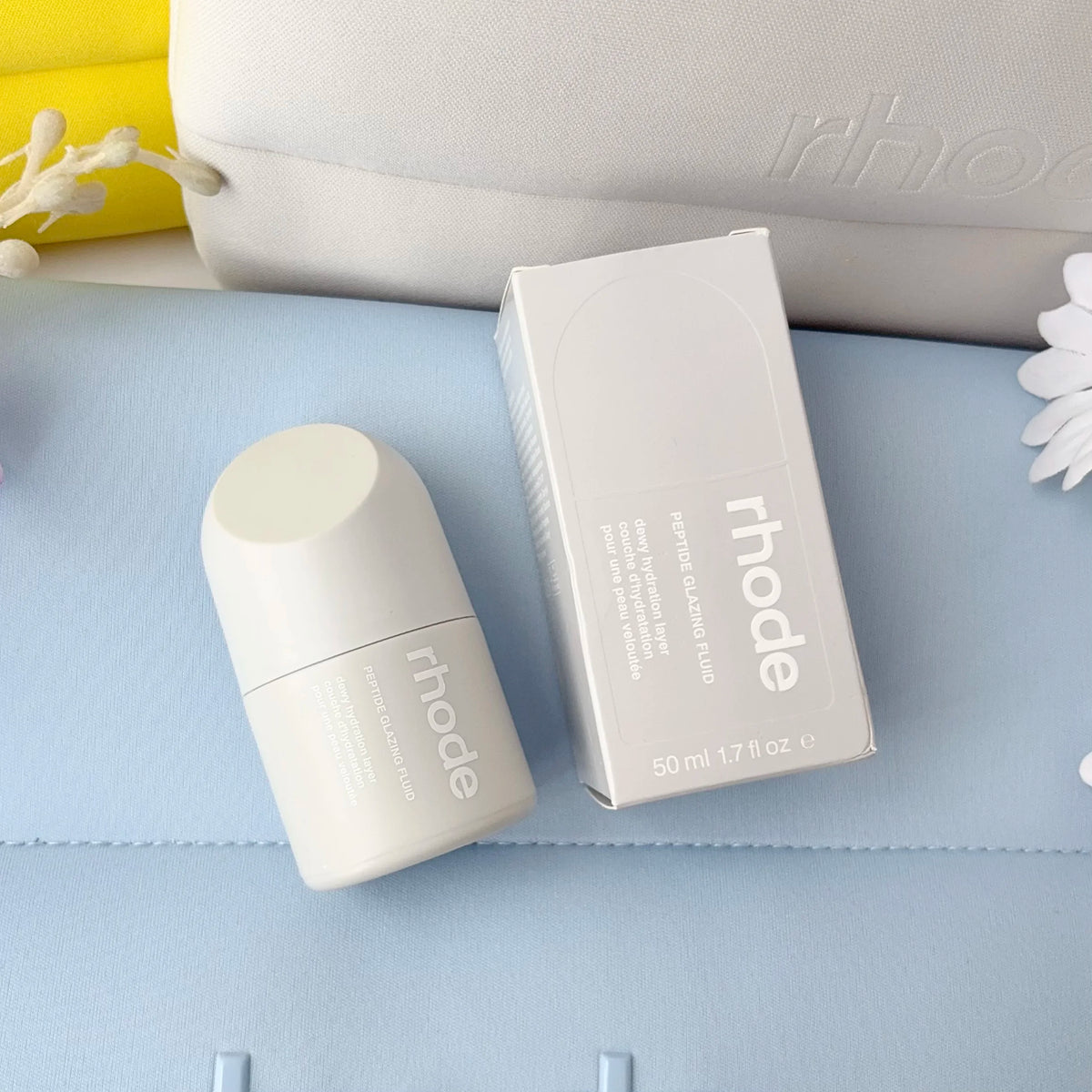 Rhode Skincare Essentials – Glazing Milk, Pineapple Refresh, Face Cream & Eye Patches